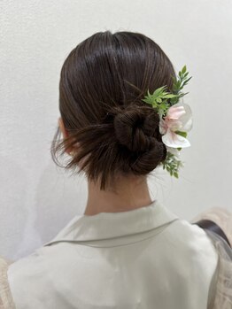 アトリエはるか アミュプラザ鹿児島店/ヘアセット¥3520（税込）