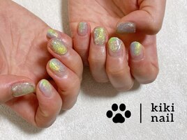 9,10月定額Bデザイン/秋ネイル