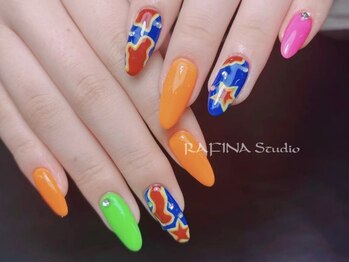 ラフィーナ 新宿 代々木店(RAFINA)/持ち込みデザイン