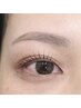 【やわらかい印象に】上質まつげパーマ＋ニュアンス眉カラー