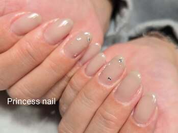 プリンセスネイル(Princess nail)/シンプルベージュ7800