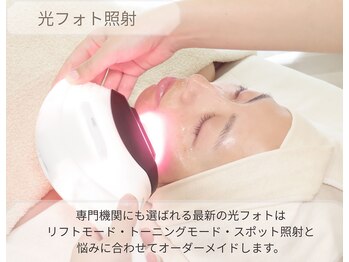 Nu by Eclat beauty 早良区シミケア専門サロン【光フェイシャル/たるみケア/脱毛】の写真/【西新/飯倉】メイクでシミを隠さない。美容看護師による最新光フォトで輝く透明肌へ。リピーター多数！