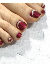 ココロネイル 半田山店(Cocolo nail)/フットネイル/ビジュー