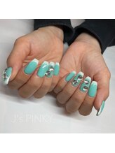 ネイルスペース ジェイズ ピンキー(NAIL SPACE J's PINKY)/エメラルドフレンチ