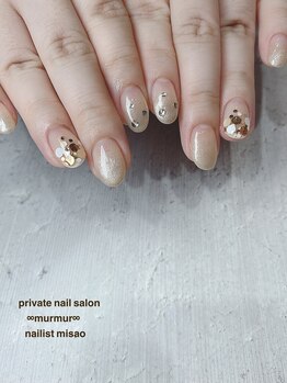 プライベート ネイルサロン マーマ(murmur)/シンプルネイル