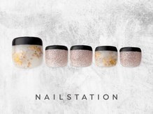 ネイルステーション ルミネ町田店(NAIL STATION)/フラワーネイル／パラジェル