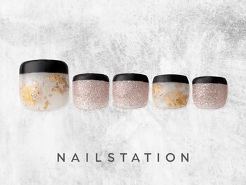 ネイルステーション ルミネ町田店(NAIL STATION)/フラワーネイル／パラジェル