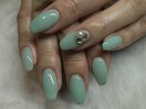 ワンカラー/ラメグラネイル