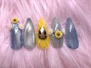 ☆ひまわりネイル