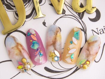 ネイルサロン ディーバ ギンザ(Nail salon Diva GINZA)/大理石ネイル