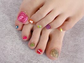 ミラーフットネイル