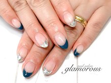 ネイルグラマラス 西新井店/《パラジェル》ガラスフレンチ