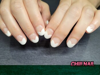 チーネイル(CHIII NAIL)/変形フレンチ