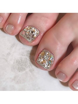 リス アイラッシュ ネイル 恵比寿(Liss)/うる艶美フォルムフット