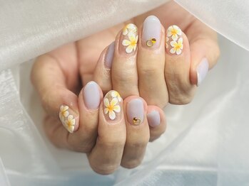 ラーシューシュ(la-chou-chou)/華やかネイルコース　¥7500