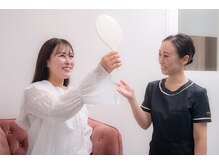 小顔フェイスラボ 横浜店(小顔FaceLabo.)/効果の確認＆アドバイス
