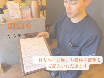 鍼灸院ひなた/STEP0 カルテを記入いただきます