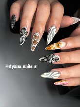 エクアネイルズ(Akuwa nails)/スカルプ3Dアート180分やり放題