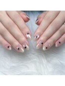 ホワイトネイル 鳳店(WHITE NAIL)/マグネットネイル/ワンカラー