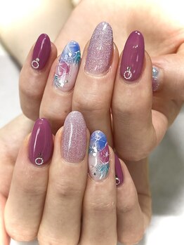 アートルーム チャチャ(artroom chacha)/朝顔フラワーアート^ ^