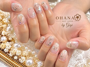 オハナ(OHANA)/夏ネイル/フラシュウネイル