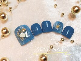 夏フットネイル