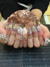エスフィーネイルサロン ブリーユ(Esfy nailsalon Brille)/オーロラキラキラスカルプ
