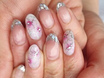 ネイルフロンティア 吉祥寺(NAIL FRONTIER)/桜フレンチ11980円