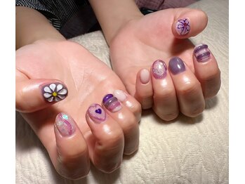 ぷくぷくネイル