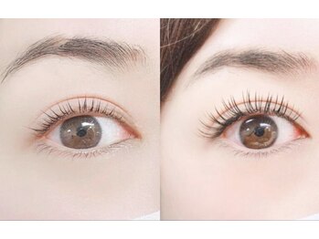 ネイルアンドアイラッシュ ルミノ(RUMINO)の写真/ご希望の仕上がりに沿ったまつ毛エクステ/パーマを提案します♪《エクステ×フェイシャル》が叶うサロン！