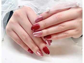 ジョアネイル(JOA Nail)/シンプル/ボルドー/ワンカラー