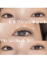 アイラッシュサロン キウ(KIU)/flatmatlash100本