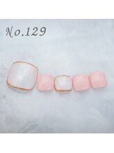 はあとねいる 枚方店/フットネイル：No.129