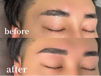 エムズアイブロウ 京都烏丸店(M’sアイブロウ)/ハリウッドブロウリフト#眉毛