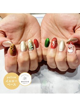 エッコネイル 長野駅東口前店(ecco nail)/クリスマスネイル