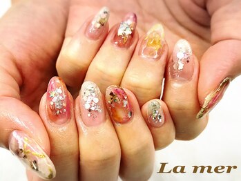 ラメール(La mer)/ニュアンスクリアネイル★