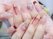 クイーンズネイルサロン(Queen's nail salon)/クリスマスデザイン