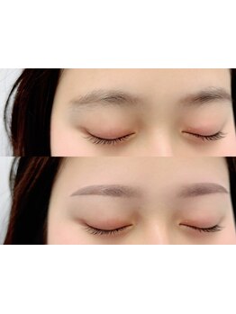 アイブロウメニューがあるサロン