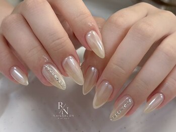 ラニ ネイル(Rani Nail)/シンプルデザインミラーネイル