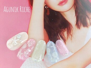 アグニークリッシェ(Agunik Riche)/【パステルネイル】