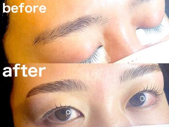 バカンス(VACANCES)/3Dブロウリフト　Waxと眉パーマ