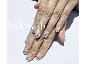 ハク ネイル バイジェービー 稲毛(hak nail byjb)/人気の1本アート