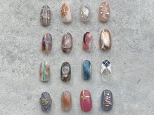 ゴッダスネイル(GODDESS NAIL)/カスタムデザイン4本8140円