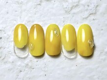 アヤ(AYA)/ニュアンスイエローネイル