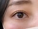 ユーレカ(Eureca)の写真/【人気★オールカラーエクステ両目120本¥7,500】抜け感のある優しい印象のブラウン＊目元までオシャレに♪