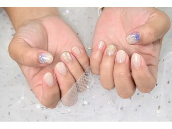 【デザイン4本ネイル】¥6,500