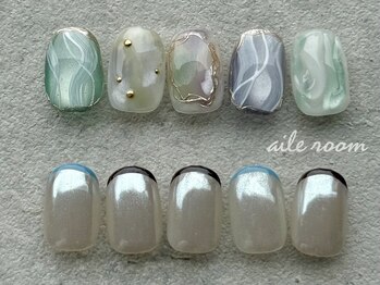 冬色パステル×ミラースキニー