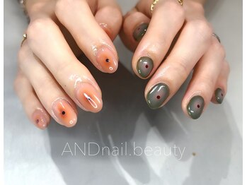 アンドネイル ビューティー(AND nail,beauty)/夏ネイル/チークネイル/藤沢