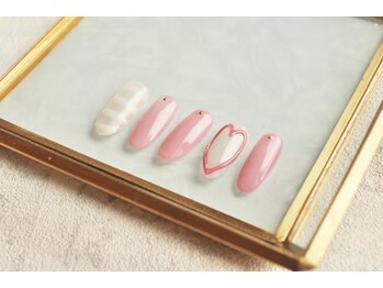 プレンティー 北千住西口店(plenty)/ハートネイル