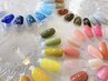 【自爪に優しいOPI ジェル使用】ワンカラーフットジェルネイル